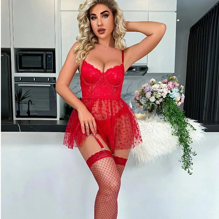 Lucie™ | Nuisette Filet & Dentelle